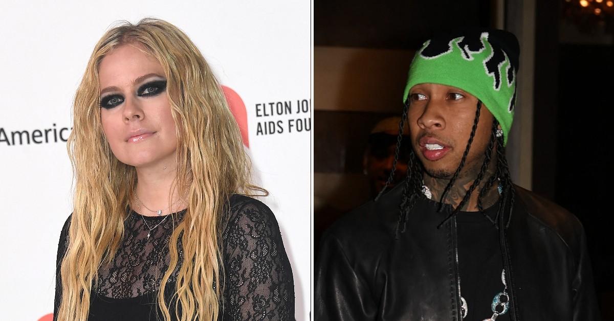 avril lavigne avoids discussing split from ex tyga pp